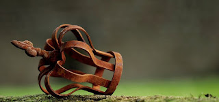 the crown of the British Series a stained british crown on the ground